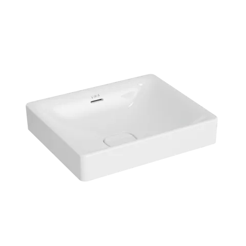 Раковина чаша VitrA Metropole 50 x 40 см накладная белая антибактериальное покрытие Hygiene, белый