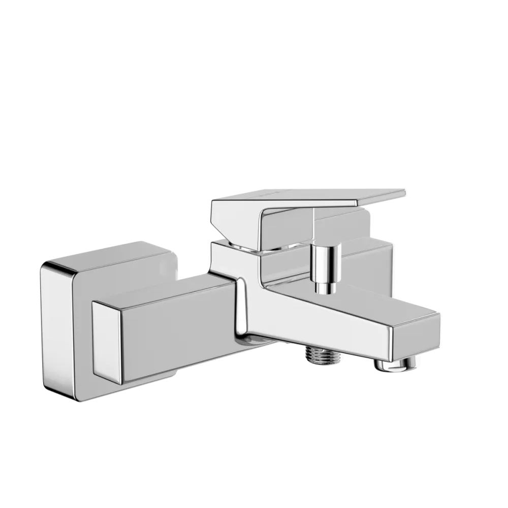 Настенный смеситель для ванны VitrA Minimax Square, однорычажный, хром