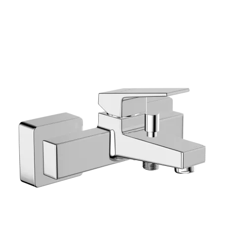 Настенный смеситель для ванны VitrA Minimax Square, однорычажный, хром