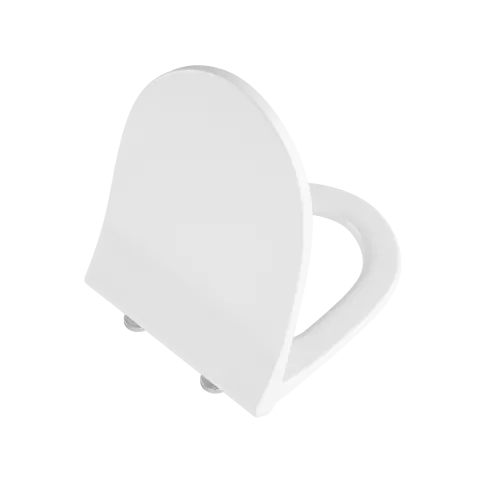 Сиденье для унитаза VitrA Sento, круглое белое дюропласт, с микролифтом