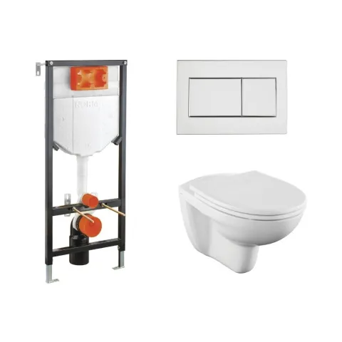 Комплект с инсталляцией VitrA Norm L-Box