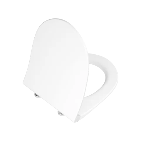 Сиденье для унитаза VitrA Nest, круглое белое дюропласт, с микролифтом быстросъемное