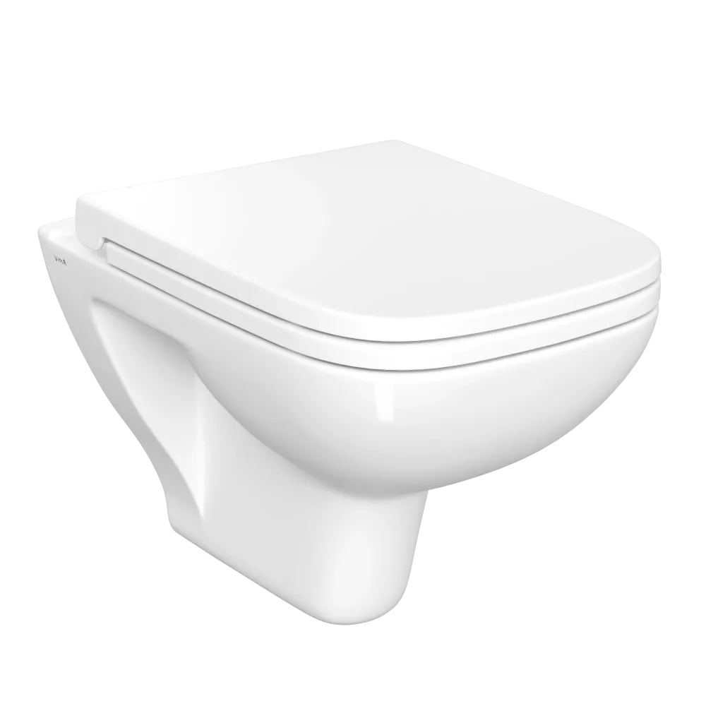 Подвесной унитаз VitrA S20, безободковый, белый