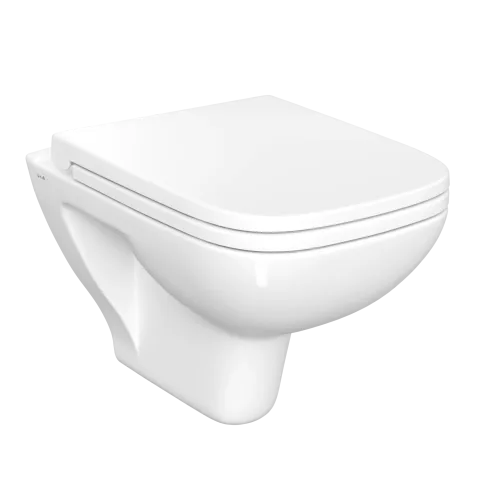 Подвесной унитаз VitrA S20, безободковый, белый