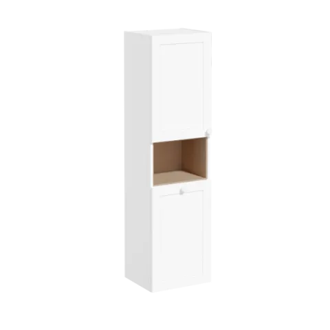 Пенал VitrA Root Classic 40 см, левосторонний, матовый белый