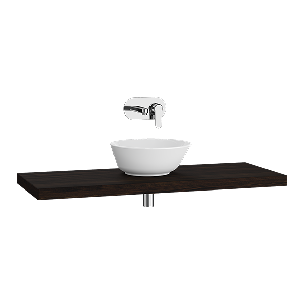 Столешница подвесная VitrA 120 см, темный вяз