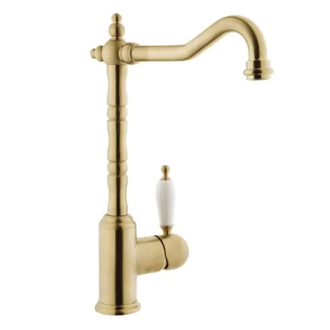 Смеситель кухонный VitrA Verona Gold Matt, глянцевое золото