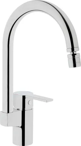 Смеситель кухонный VitrA Fold S, хром