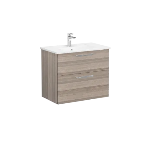 Модуль VitrA Root 80 см с квадратной раковиной, 2 ящика, кордоба