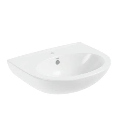 Раковина накладная VitrA Zentrum, 60 x 47, белая, антибактериальное покрытие Hygiene, белый