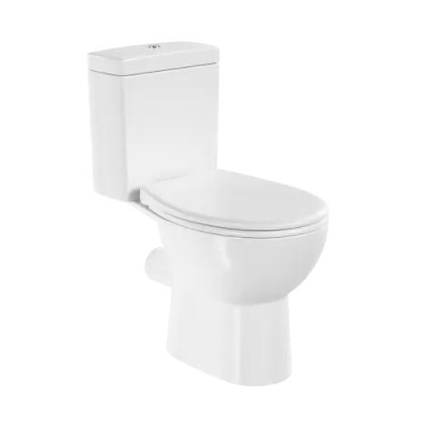 Унитаз-компакт напольный VitrA S10, с сиденьем без микролифта, белый, санитарный фарфор, антибактериальное покрытие Hygiene, белый