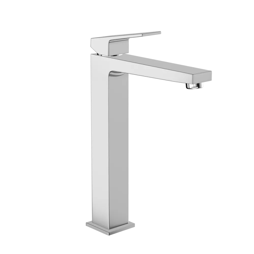 Смеситель для раковины-чаши VitrA Minimax Square, однорычажный, хром
