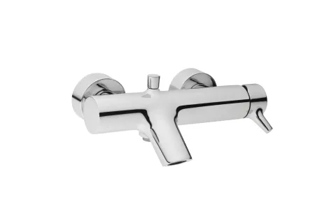 Смеситель настенный VitrA Solid S, для ванны, однорычажный, хром